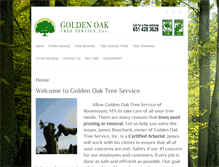Tablet Screenshot of goldenoaktree.com